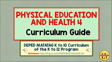 matatag curriculum pe and health|The New MATATAG Curriculum Guide .